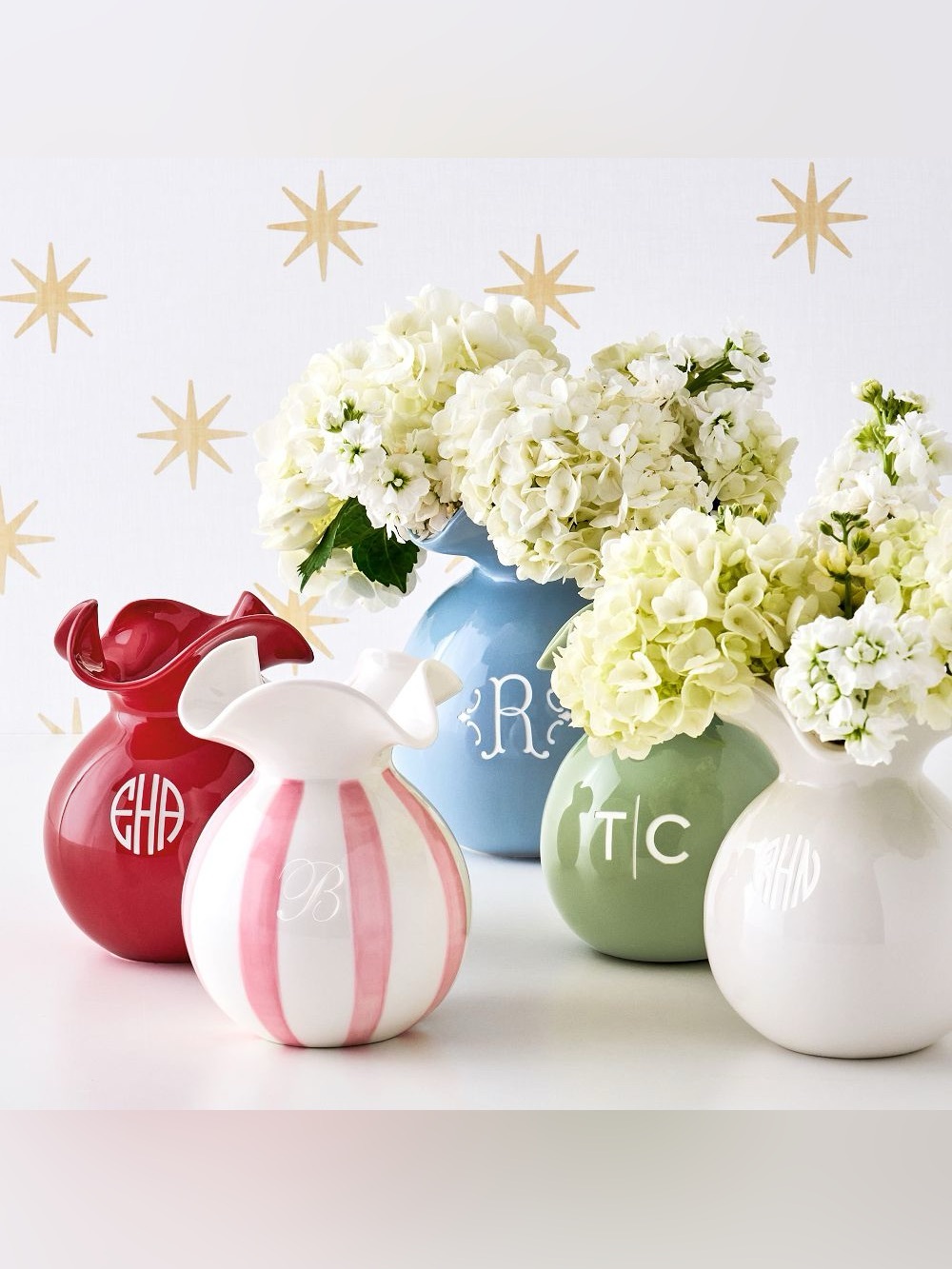 Mark & Graham CERAMIC RUFFLE VASE